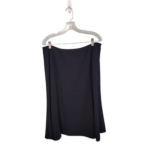 Chaps Navy Knee Length Office‎ Siren Corpwear Career Skirt Womens 14